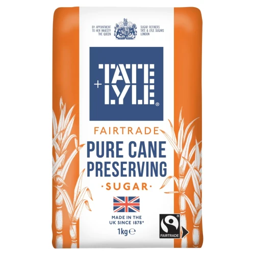 Przejdź do produktu Tate & Lyle Fairtrade Pure Cane Preserving Sugar 1kg