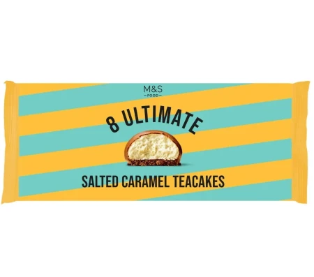 M&S 8 Ultimate Salted Caramel Teacakes 1.webp