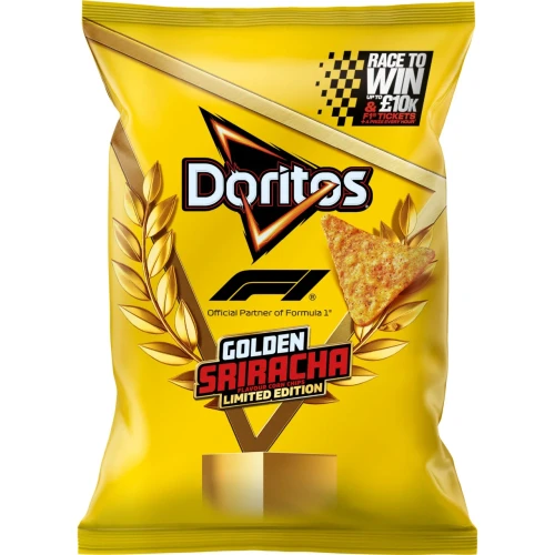 Przejdź do produktu Doritos Golden Sriracha Limited Edition Corn Chips 180g