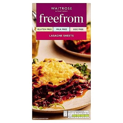 Przejdź do produktu Waitrose Free From Gluten Lasagne Sheets 250g