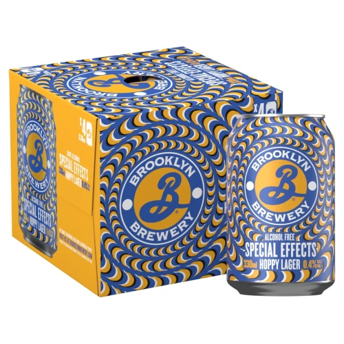 Przejdź do produktu Brooklyn Special Alcohol Free Hoppy Lager 4 x 330ml 