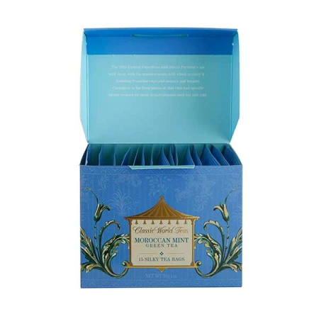 Fortnum & Mason Moroccan Mint Green Tea, 15 Whole Leaf Silky Tea Bags, 37.5g 4.jpg