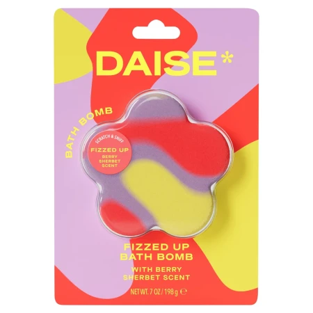 DAISE Fizzed Up Bath Bomb in Berry Sherbet 198g.webp