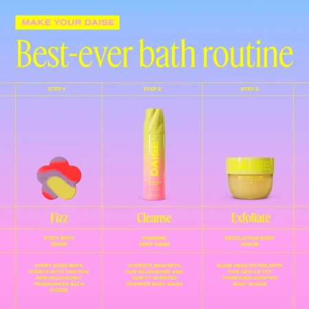 DAISE Fizzed Up Bath Bomb in Berry Sherbet 4.webp