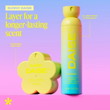 DAISE Sunny Fragrance Body Mist in Vanilla & Coconut 100ML 8.webp