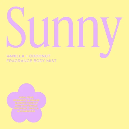 DAISE Sunny Fragrance Body Mist in Vanilla & Coconut 100ML 6.webp