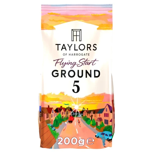 Przejdź do produktu Taylors of Harrogate Flying Start 100% Arabica Coffee Ground Coffee 200g