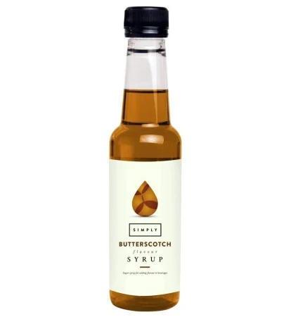Simply Butterscotch Flavoured Syrup, Vegan & Nut Free 250ml 9.jpg
