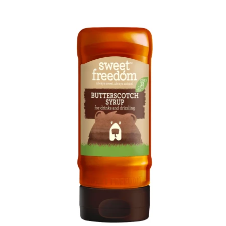 Sweet Freedom Butterscotch Syrup 350g.webp