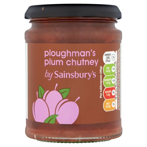 Przejdź do produktu Sainsbury's Ploughmans Plum Chutney 310g