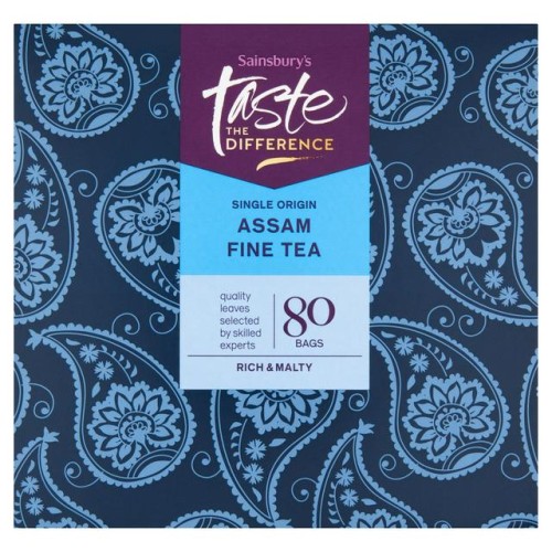 Przejdź do produktu Sainsbury's Single Origin Assam 80 Tea Bags 