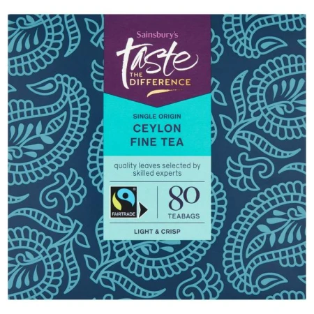 Sainsbury's Ceylon Tea Bags, Taste the Difference x80.jpg