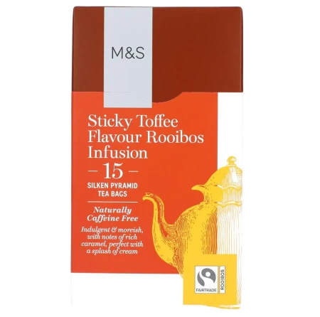 M&S Sticky Toffee Rooibos Infusion Teabags.webp