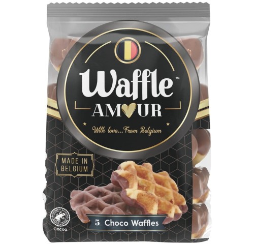 Przejdź do produktu Waffle Amour Choco Individually Wrapped Waffles 5 x 60g