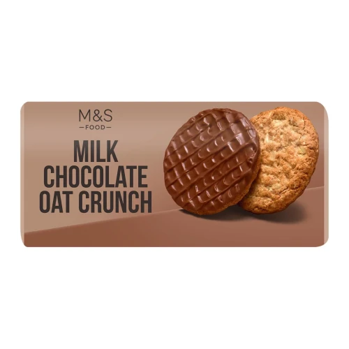 Przejdź do produktu Marks & Spencer Milk Chocolate Oat Crunch Biscuits 300g