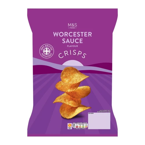 Przejdź do produktu Marks & Spencer Worcester Sauce Crisps 150g