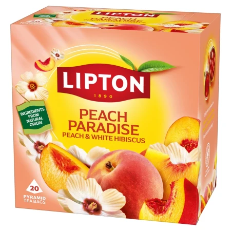 Lipton Fruit Tea Peach Paradise Tea Bags X 20 2.webp