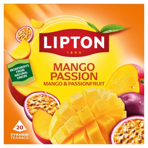 Przejdź do produktu Lipton Mango Passion 20 Pyramid Tea Bags