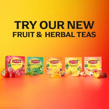 Lipton Fruit Tea Lemon & Ginger Refresh Tea Bags 2.webp