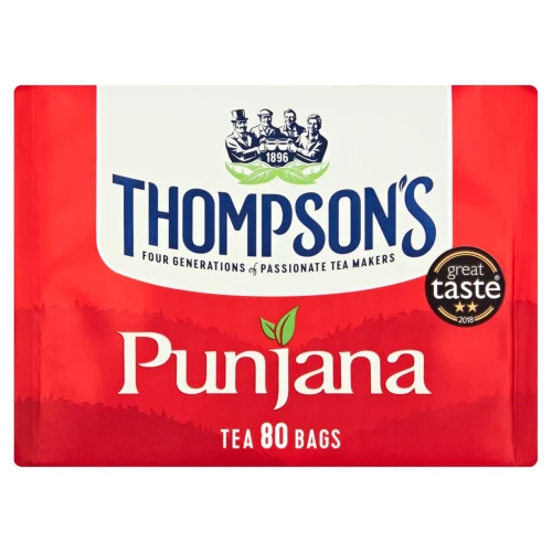 Przejdź do produktu Thompson's Punjana 80 Tea Bags
