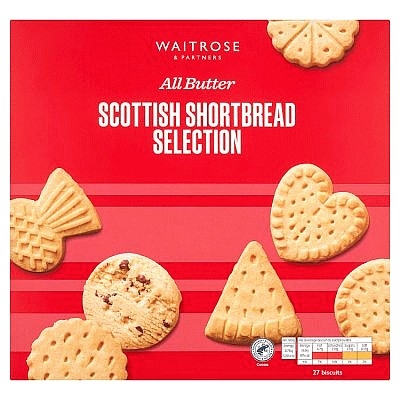 Przejdź do produktu Waitrose Scottish All Butter Shortbread Selection 450g