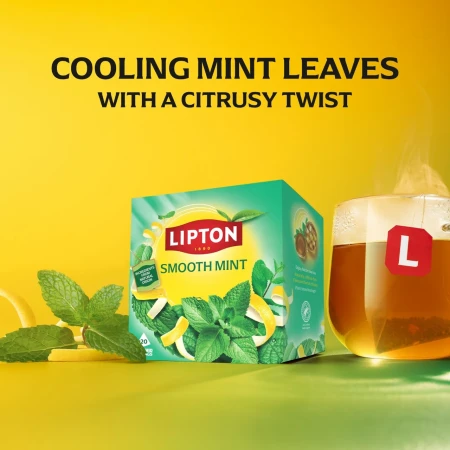 Lipton Smooth Mint Peppermint Tea Bags 7.webp