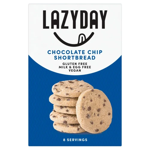 Przejdź do produktu Lazy Day GLUTEN, MILK, EGG FREE, Vegan Chocolate Chip Shortbread  150g
