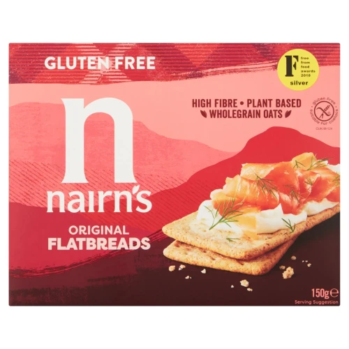 Przejdź do produktu Nairn's Gluten Free Flatbreads Original 150g
