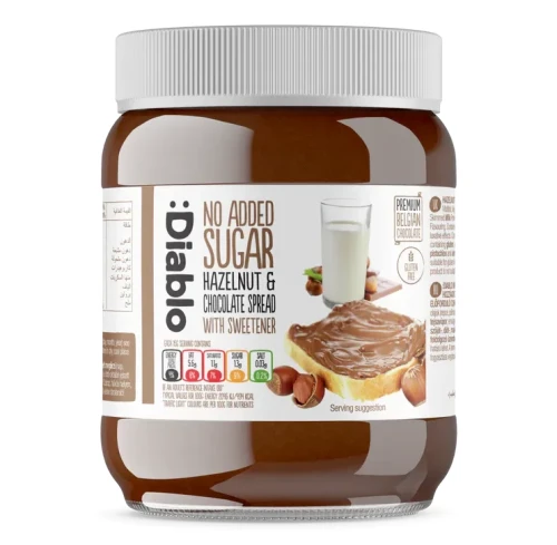 Przejdź do produktu Diablo No Added Sugar Hazelnut Chocolate Spread 350g