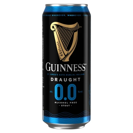 Guinness Draught 0.0% Alcohol Free Stout.webp