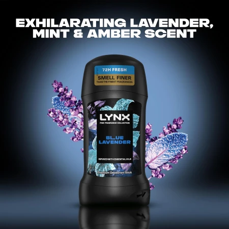 Lynx Fine Fragrance Collection Blue Lavender Premium Deodorant Stick 50ml 3.jpg