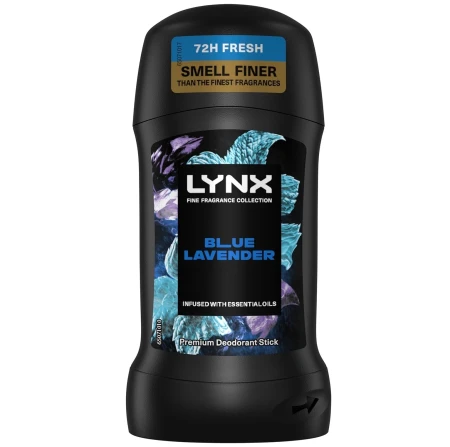 Lynx Fine Fragrance Collection Blue Lavender Premium Deodorant Stick 50ml 0.jpg