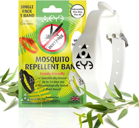 Mosquito Citrepel Repellent Adjustable Wristband Bracelet for Adults & Children - 100% Natural, Deet Free, Up to 14 Days Protection.jpg