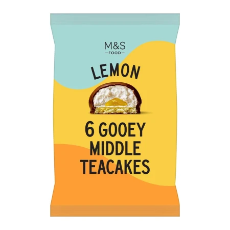 Marks & Spencer 6 Ultimate Gooey Lemon Teacakes 180g.webp