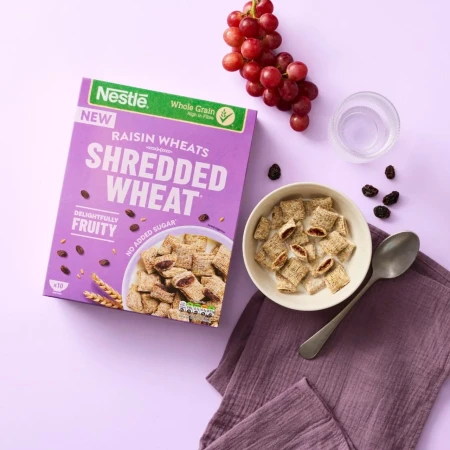 Shredded Wheat Bitesize Raisin Wheats Cereal 450g 3.webp