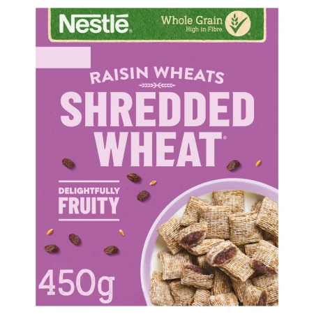 Shredded Wheat Bitesize Raisin Wheats Cereal 450g 2.webp