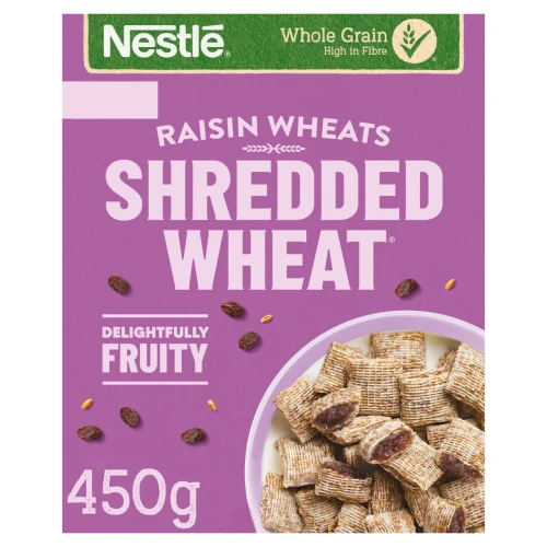 Przejdź do produktu Nestle Shredded Wheat Raisin Wheats Cereal No Added Sugar 450g