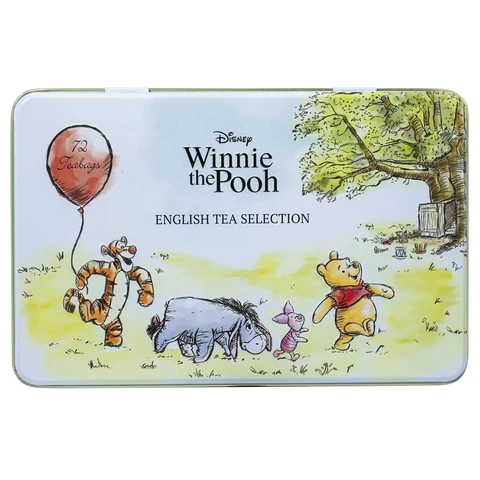 Przejdź do produktu New English Teas Winnie the Pooh English Tea Selection Tin 72 Teabags
