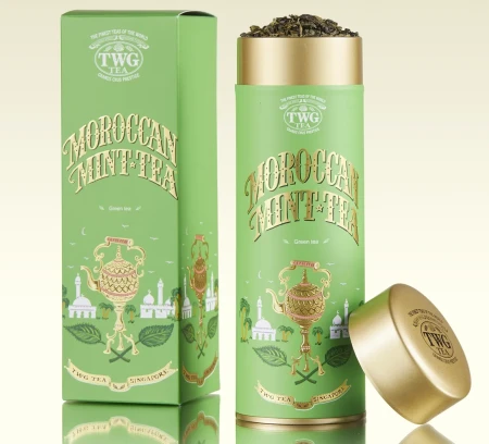 TWG Tea Moroccan Mint Green Loose Leaf Tea Tin 100g  2.webp