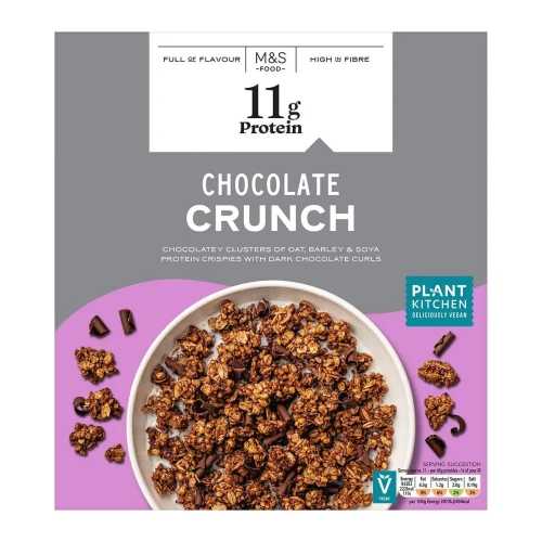 Przejdź do produktu Marks & Spencer High Protein Vegan Chocolate Crunch 500g