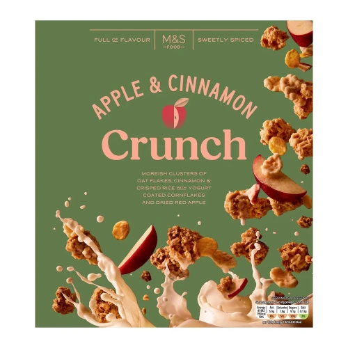 Przejdź do produktu Marks & Spencer Apple & Cinnamon Crunch 500g