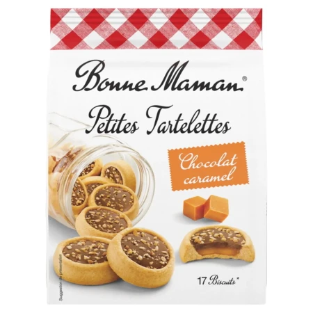 Bonne Maman Petites Chocolat Caramel Tartlettes Biscuits 250g.webp