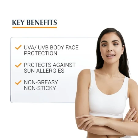 Eucerin Sun ALLERGY Protect Sun Cream Gel For Face and Body SPF50 150ml 1.webp
