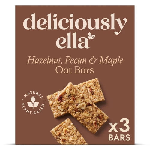 Przejdź do produktu Deliciously Ella Hazelnut, Pecan & Maple Gluten Free Oat Bars 3 x 50g