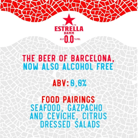 Estrella Damm 0.0% Alcohol Free Beer 2.webp
