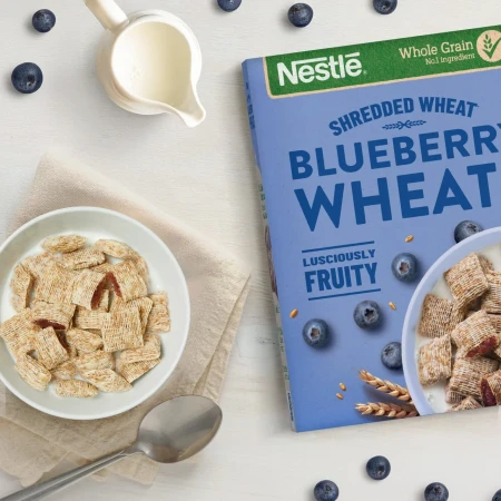 Nestle Shredded Wheat Blueberry Wheats 450g 2.webp