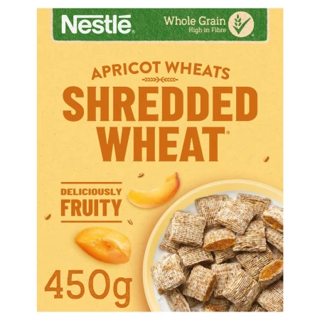 Shredded Wheat Bitesize Apricot Wheats Cereal 450g.webp