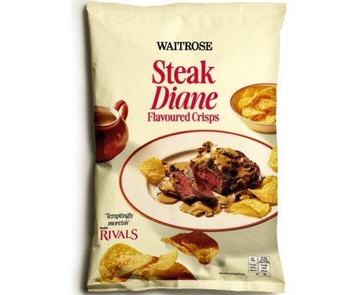 Przejdź do produktu Waitrose Steak Diane Limited Edition Crisps 150g