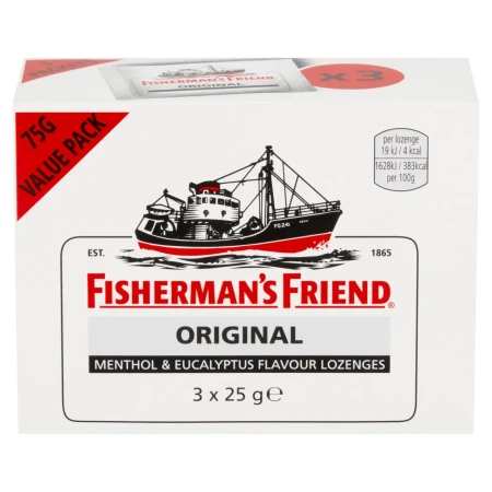Fishermans Friend Original Extra Strong Lozenges 3 x 25g.webp