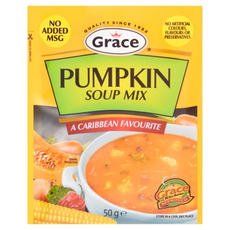 Grace Pumpkin Flavour Soup Mix 60g.webp